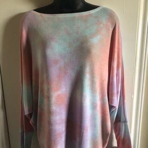 Vici tie dye dolman top